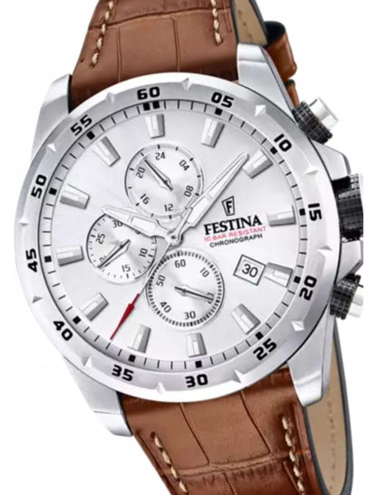 MONTRE FESTINA  ARGENT HOMME