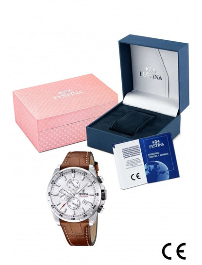 MONTRE FESTINA  ARGENT HOMME