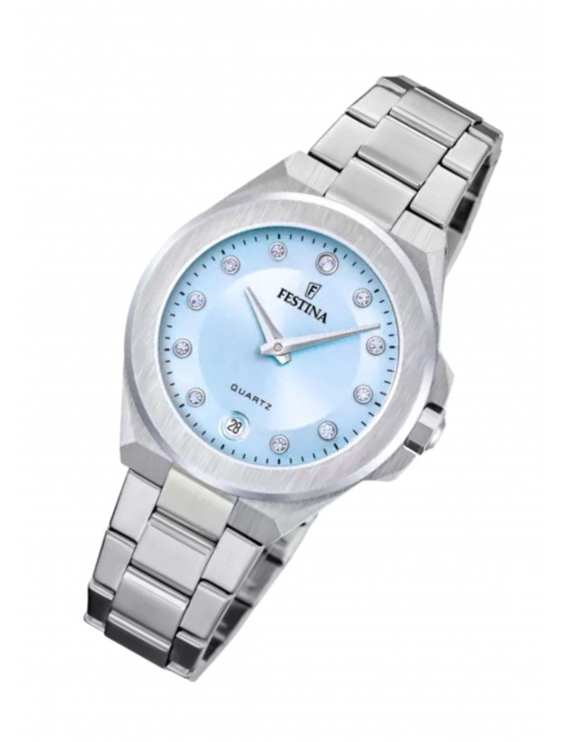 MONTRE FESTINA  BLEU FEMME