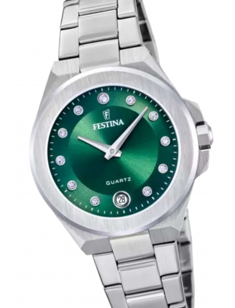 MONTRE FESTINA  VERT FEMME