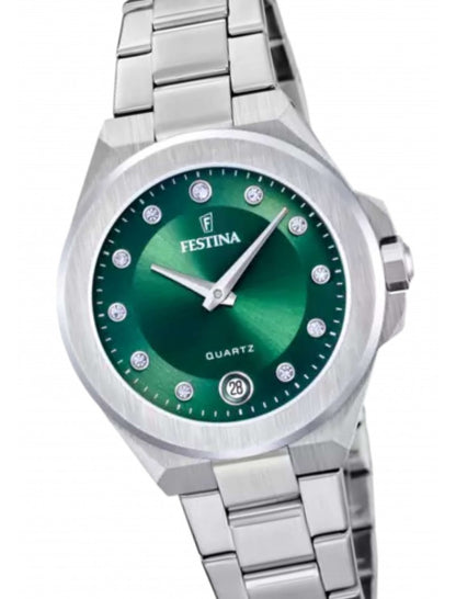MONTRE FESTINA  VERT FEMME