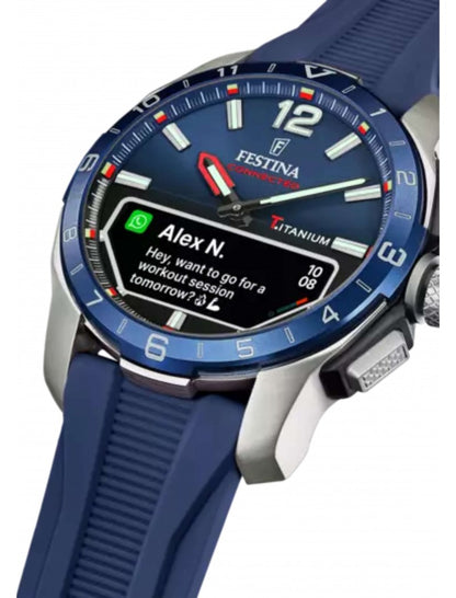 MONTRE HOMME FESTINA CONNECTED D BLEU