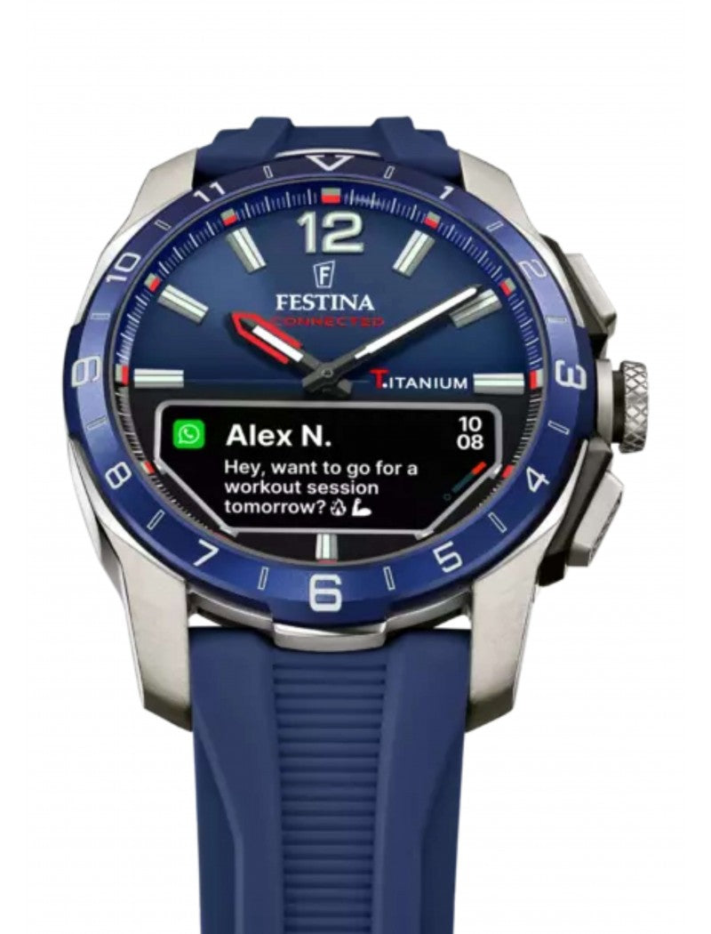 MONTRE HOMME FESTINA CONNECTED D BLEU