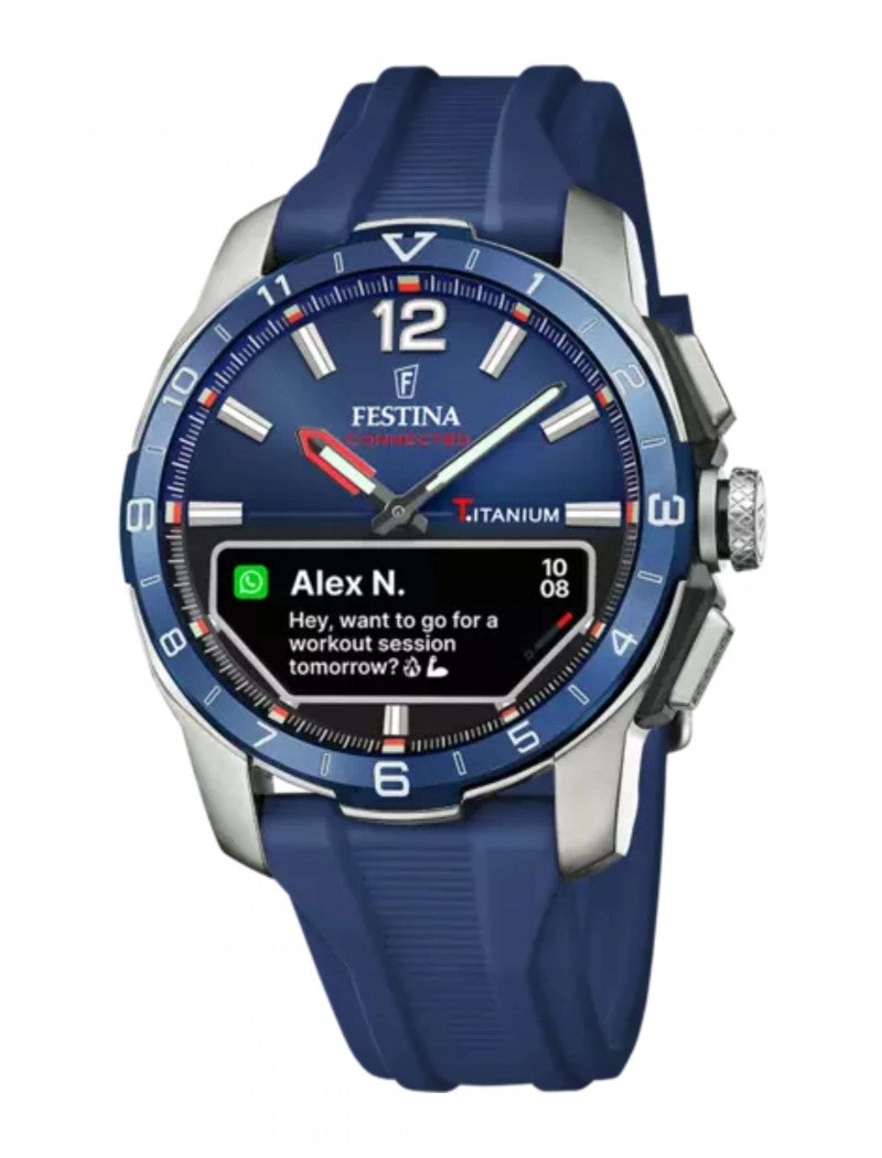MONTRE HOMME FESTINA CONNECTED D BLEU