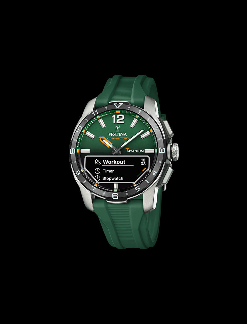 MONTRE FESTINA CONNECTED D HOMME VERTE