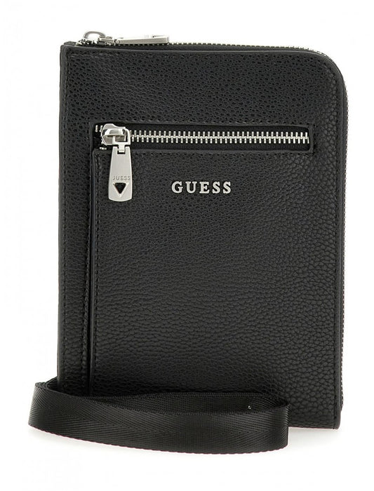 MINI SAC HOMME BLACK BANDOULIERE