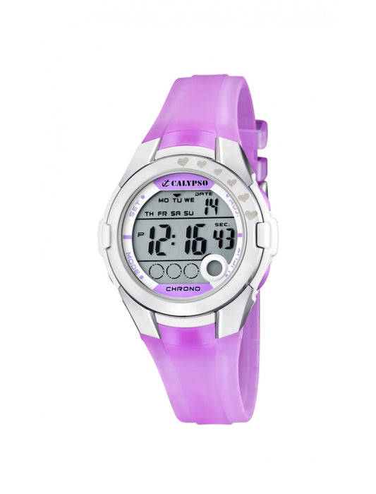 MONTRE CALYPSO DIGITAL CRUSH  BRACELET EN CAOUTCHOUC, ENFANTS