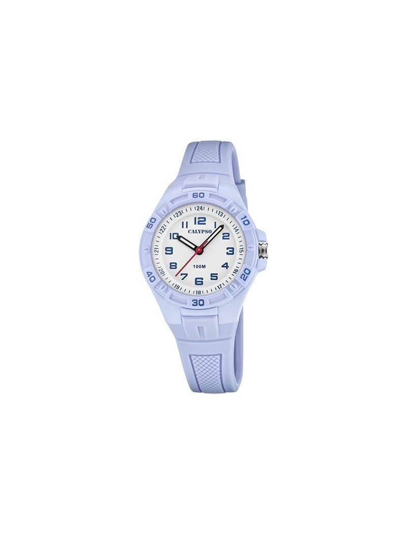 MONTRE CALYPSO JUNIOR COLLECTION  BRACELET EN CAOUTCHOUC BLANC, ENFANTS