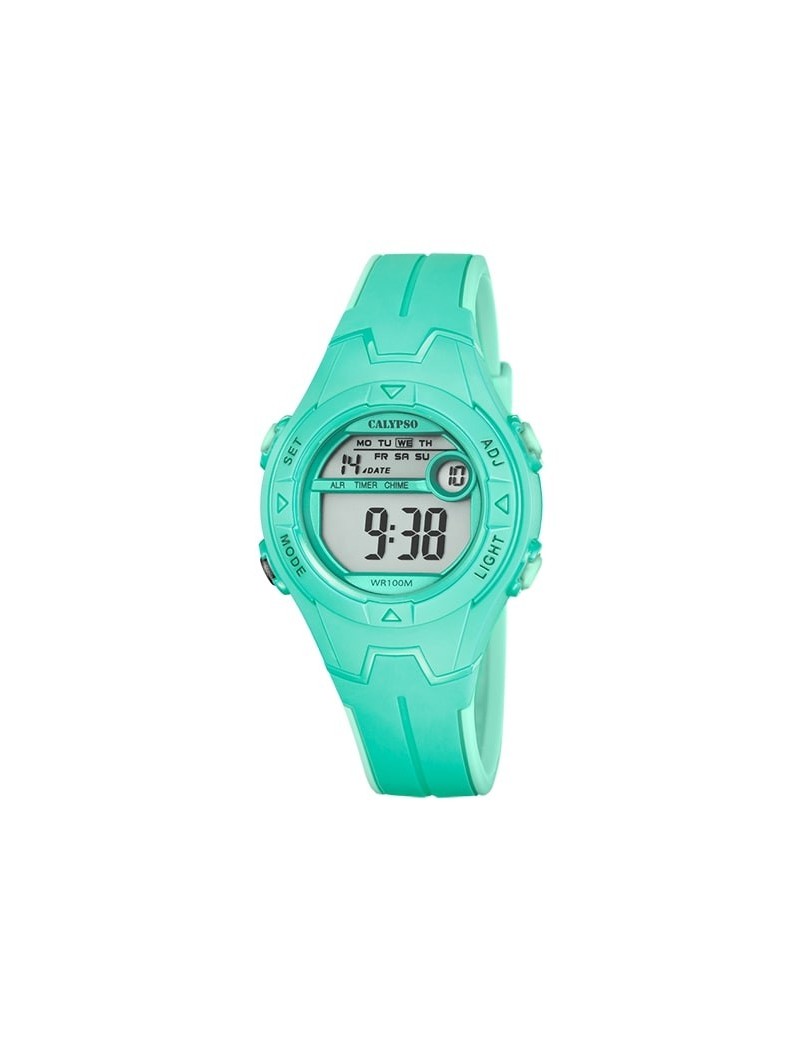 MONTRE CALYPSO JUNIOR COLLECTION  VERTE UNISEXE