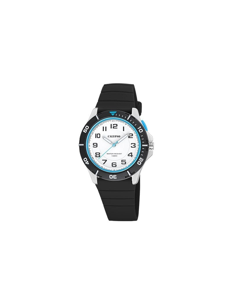 MONTRE HOMME CALYPSO SWEET TIME  BLANCHE