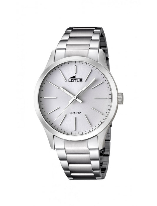 MONTRE LOTUS MINIMALISTE POUR HOMMES AVEC CADRAN BLANC