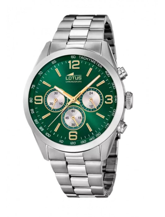 MONTRE LOTUS MINIMALISTE POUR HOMMES AVEC CADRAN VERTH