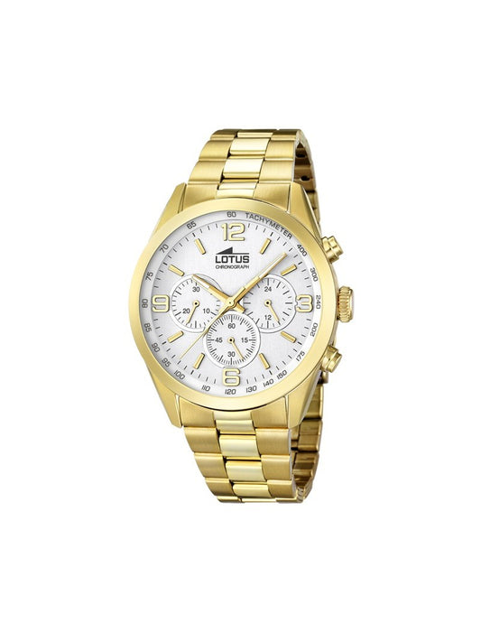 MONTRE LOTUS MINIMALISTE POUR HOMMES AVEC CADRAN ARGENT