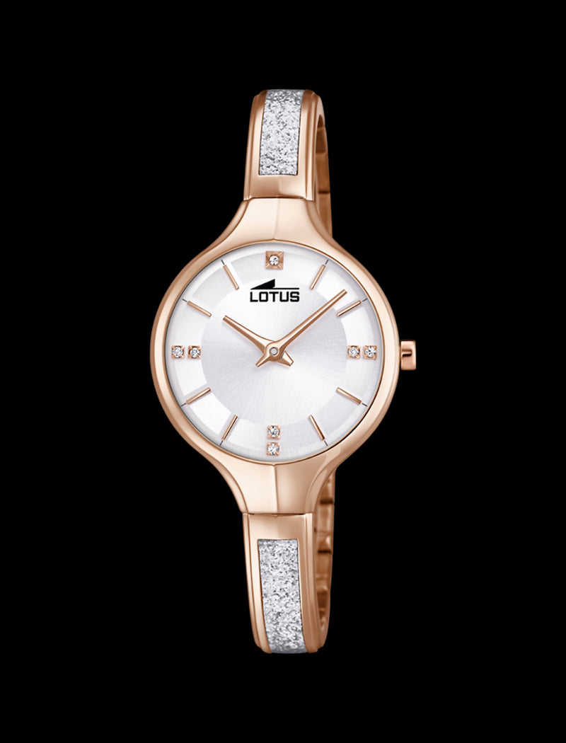 MONTRE GRIS, BRACELET EN ACIER INOXYDABLE, FEMME