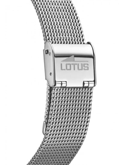 MONTRE FEMME TENDANCE LOTUS AVEC CADRAN BLANC