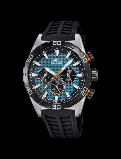 MONTRE COLOR VERT, BRACELET EN CAOUTCHOUC, HOMME