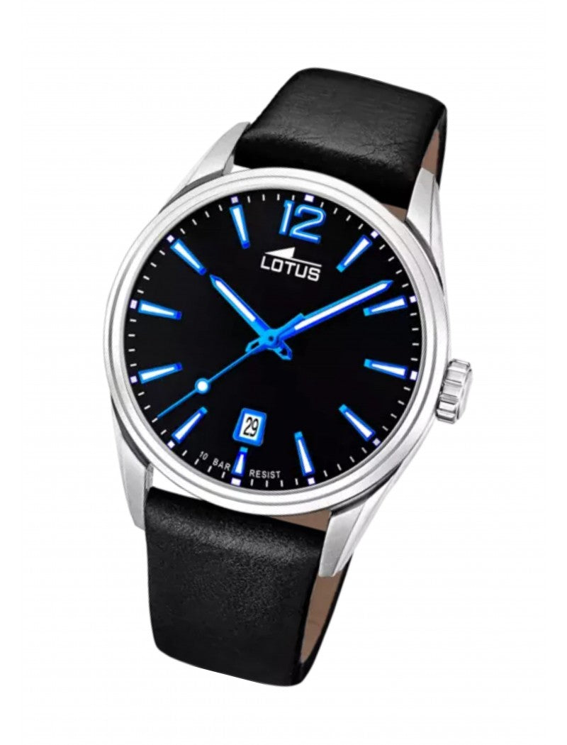 MONTRE HOMME LOTUS CHRONO AVEC CADRAN NOIR