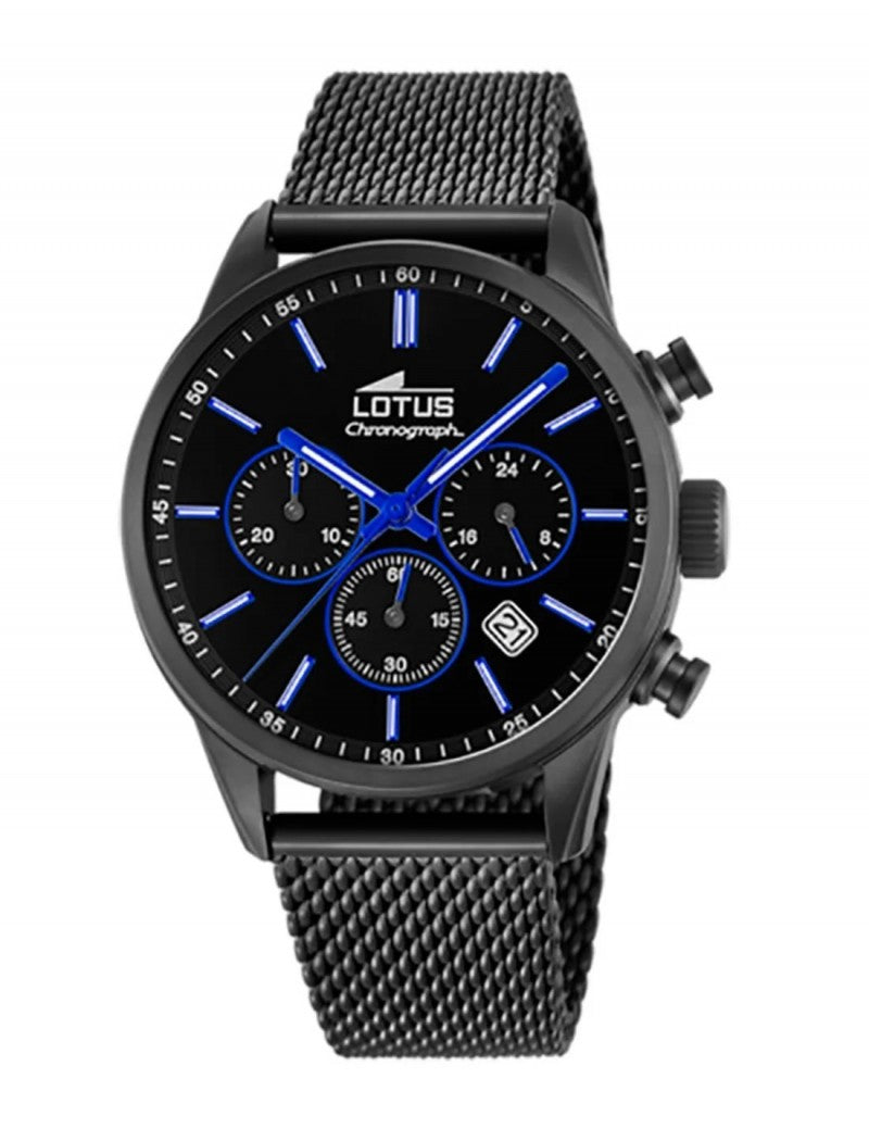MONTRE HOMME LOTUS CHRONO AVEC CADRAN NOIR