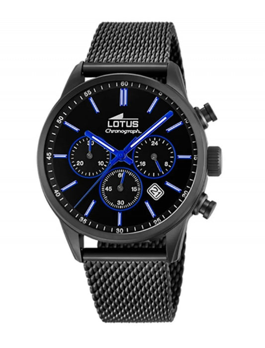 MONTRE HOMME LOTUS CHRONO AVEC CADRAN NOIR