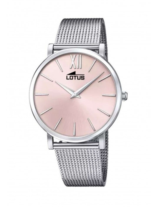 MONTRE FEMME MINIMALISTE LOTUS AVEC CADRAN ROSE
