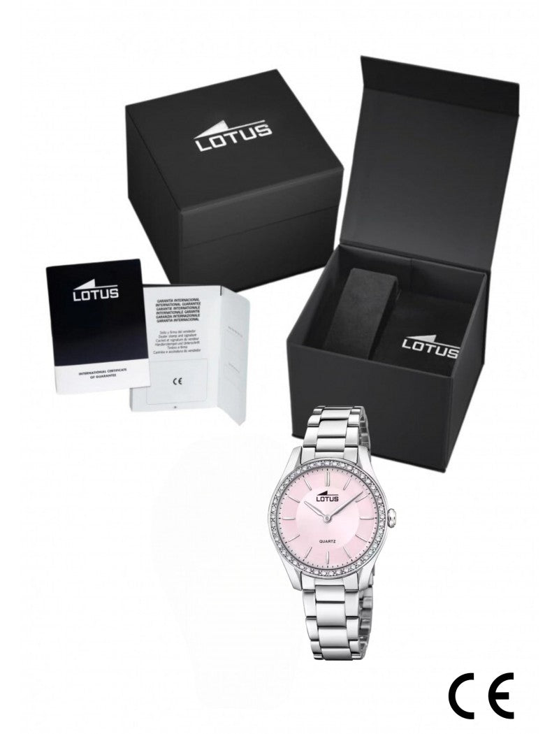 MONTRE FEMME LOTUS BLISS AVEC CADRAN ROSE