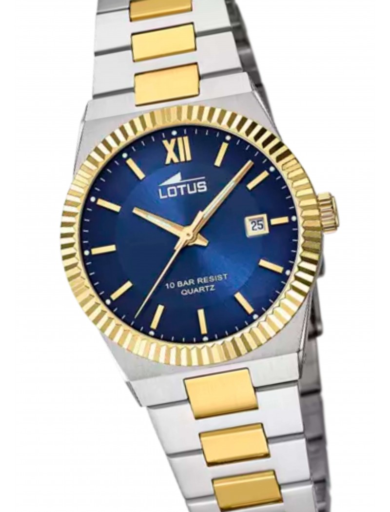 MONTRE FEMME LOTUS FREEDOM AVEC CADRAN BLEU