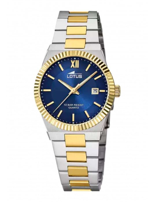 MONTRE FEMME LOTUS FREEDOM AVEC CADRAN BLEU