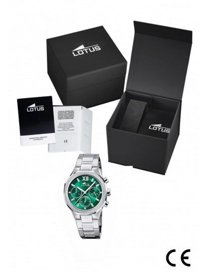 MONTRE VERT, BRACELET EN ACIER INOXYDABLE 316L, FEMME