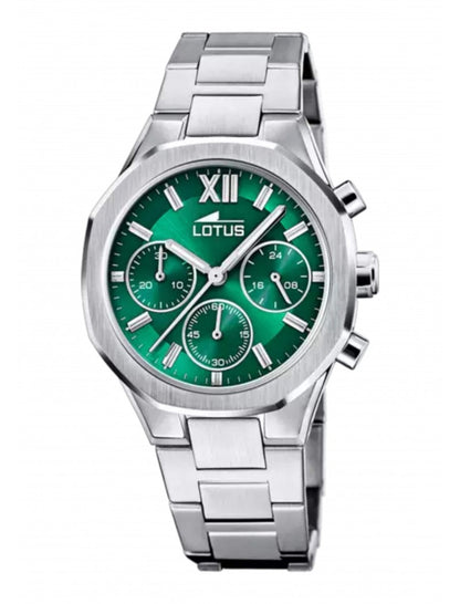 MONTRE VERT, BRACELET EN ACIER INOXYDABLE 316L, FEMME