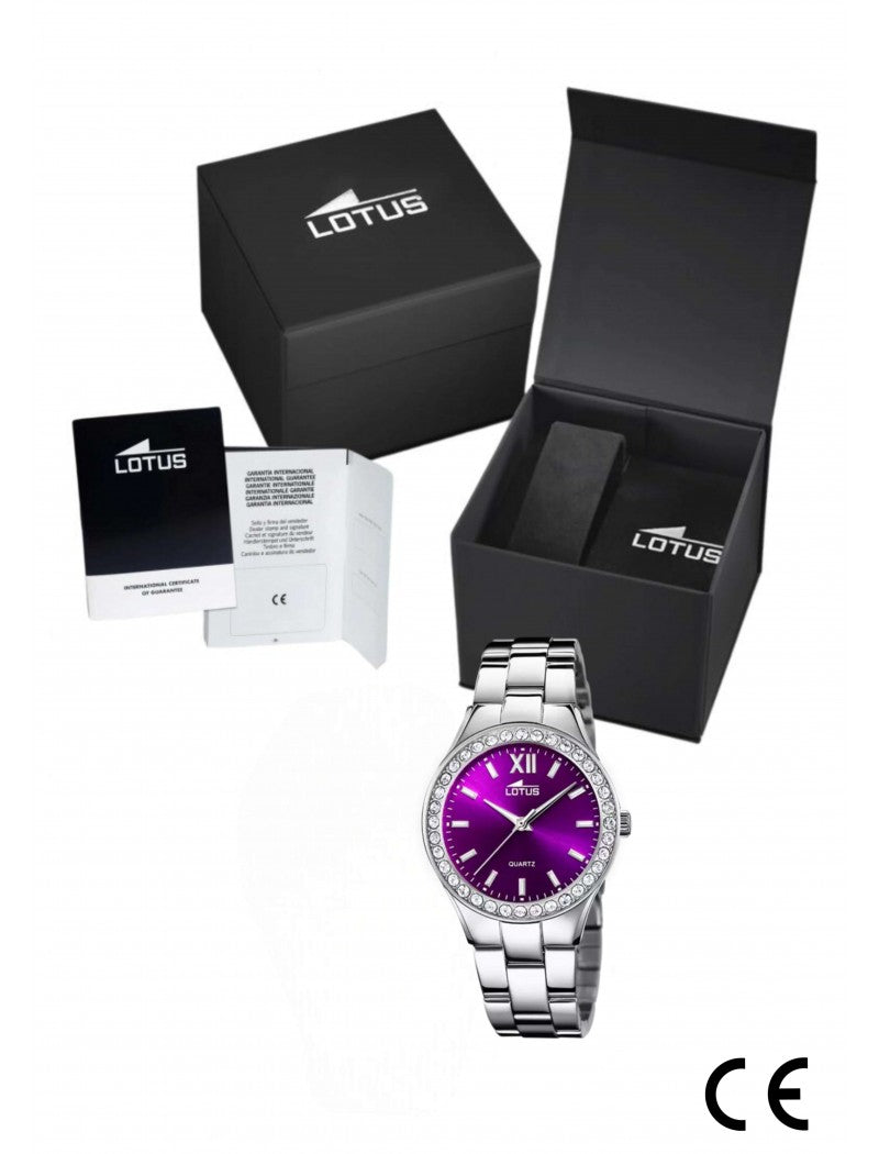 MONTRE FEMME LOTUS BLISS AVEC CADRAN VIOLET