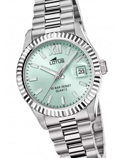 MONTRE LOTUS FREEDOM BRACELET ACIER INOXYDABLE L VERT, FEMME