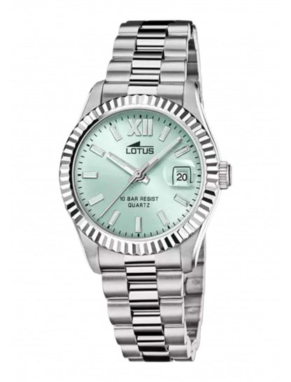 MONTRE LOTUS FREEDOM BRACELET ACIER INOXYDABLE L VERT, FEMME