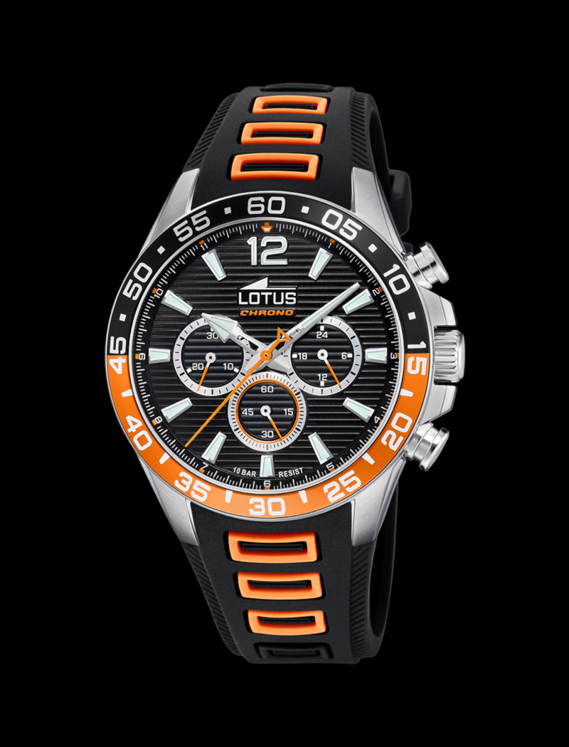 MONTRE NOIR, BRACELET CAOUTCHOUC, HOMME