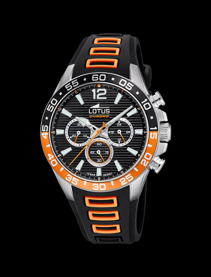 MONTRE NOIR, BRACELET CAOUTCHOUC, HOMME