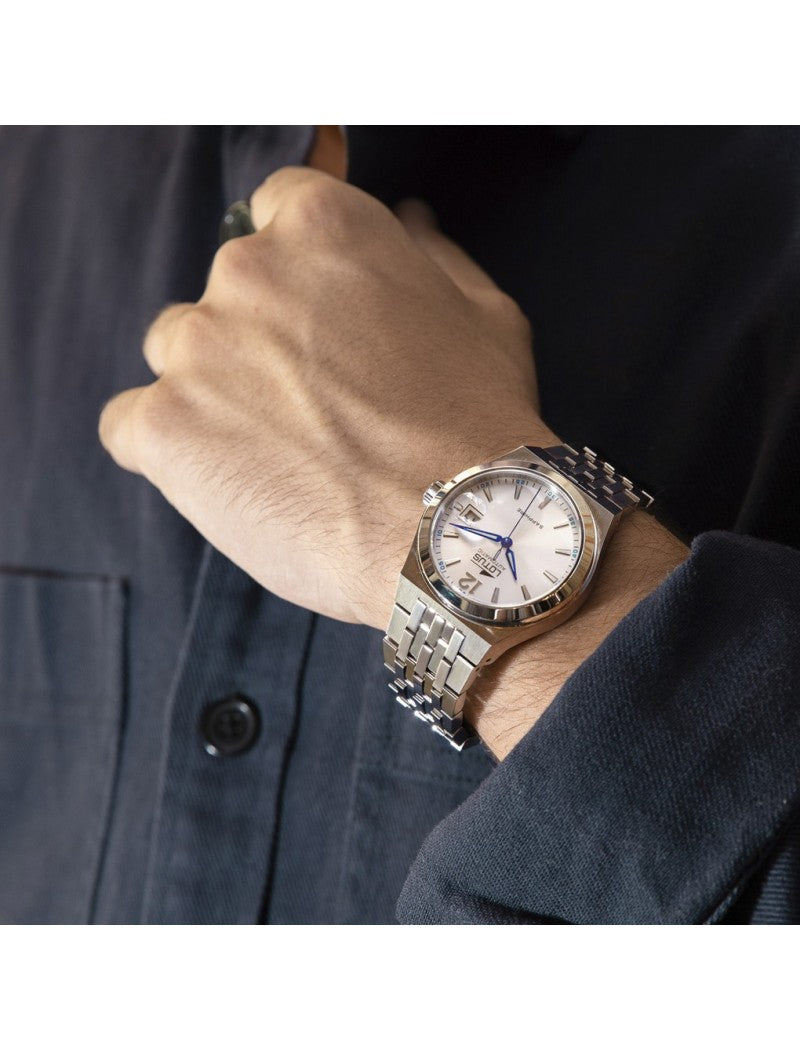 MONTRE AUTOMATIC GRIS BRACELET EN ACIER INOXYDABLE HOMME