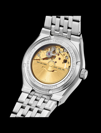 MONTRE AUTOMATIC GRIS BRACELET EN ACIER INOXYDABLE HOMME