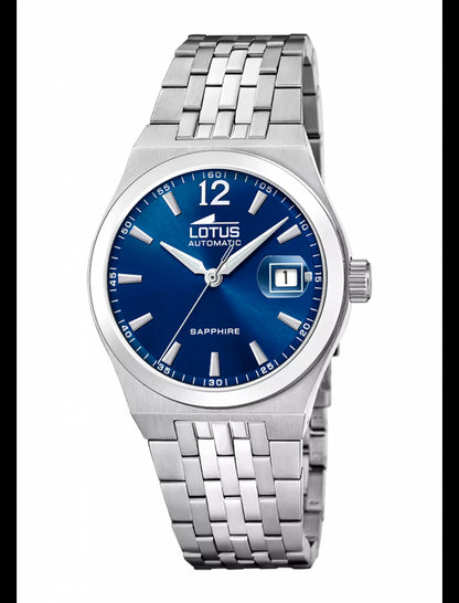 MONTRE AUTOMATIC BLEU BRACELET EN ACIER INOXYDABLE HOMME