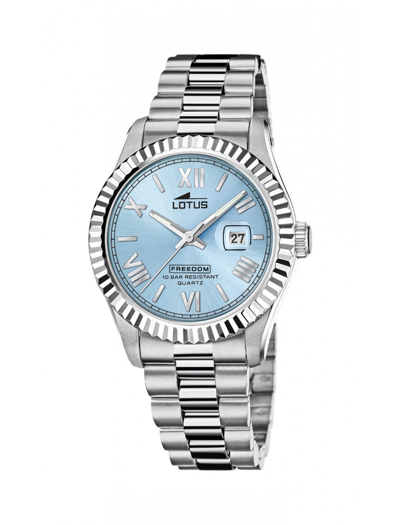 MONTRE HOMME LOTUS FREEDOM AVEC CADRAN BLEU