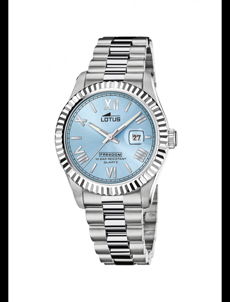 MONTRE HOMME LOTUS FREEDOM AVEC CADRAN BLEU