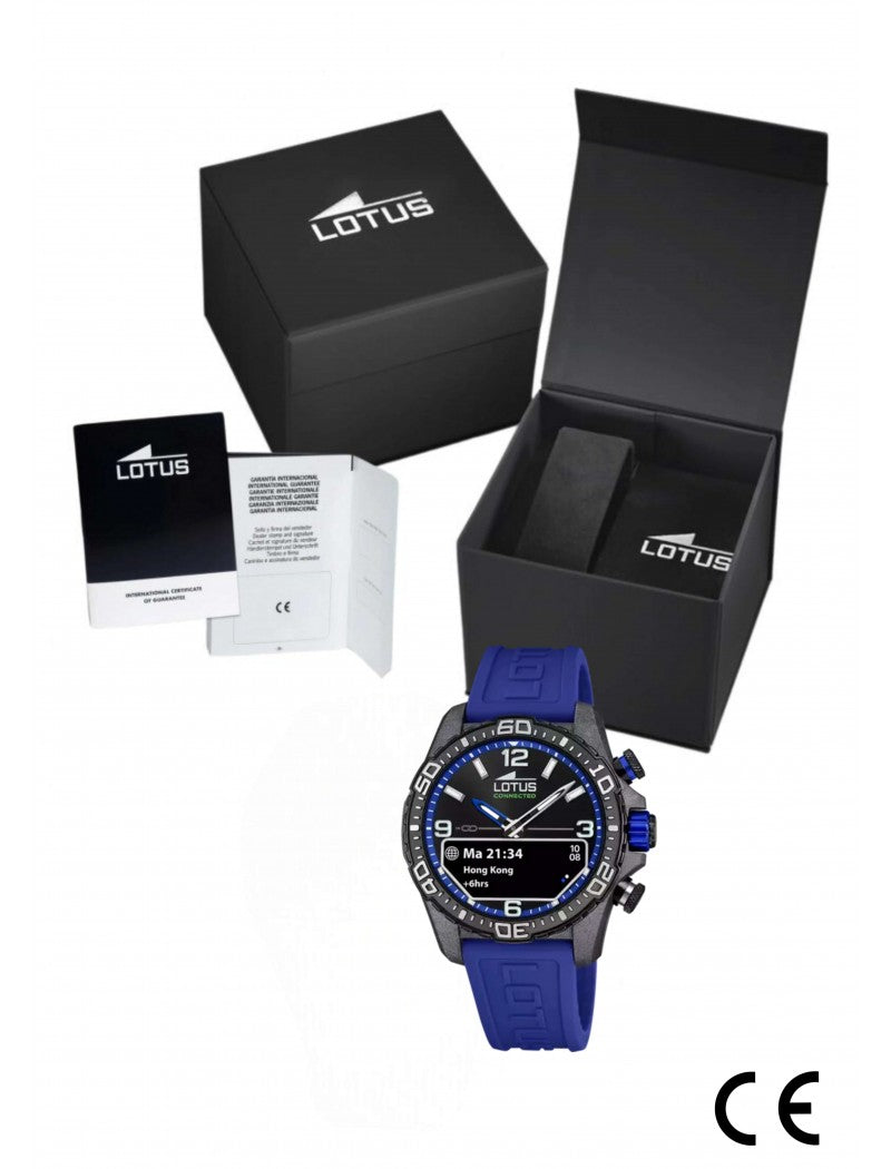 MONTRE HOMME LOTUS CONNECTED D BLEU