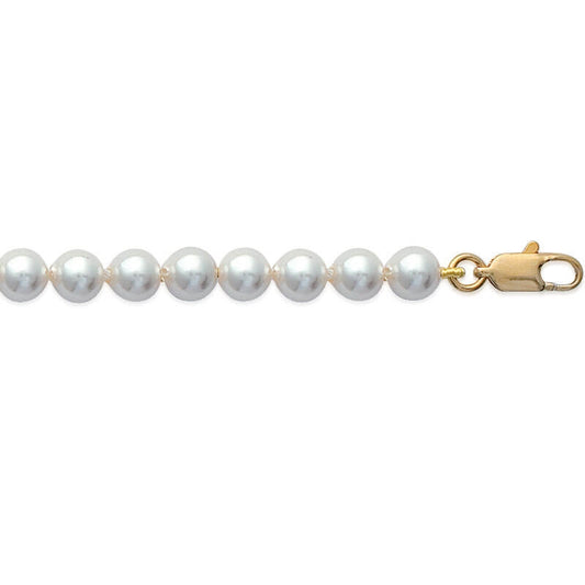 BRACELET Plaqué or - 19 - PERLE DE MAJORQUE