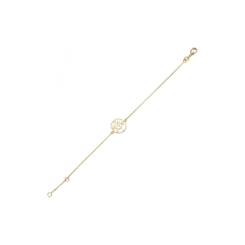 BRACELET Plaqué or - 16+2 - ARBRE DE VIE