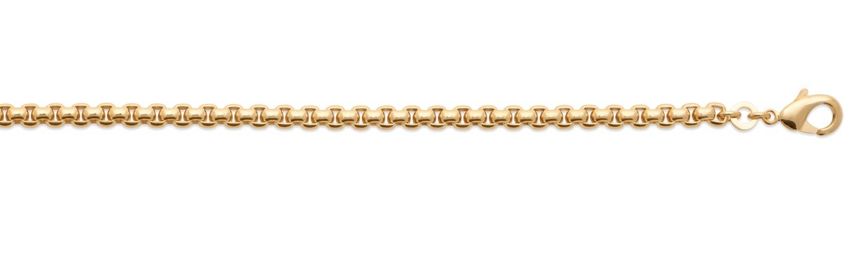 BRACELET Plaqué or - 16+2 CM