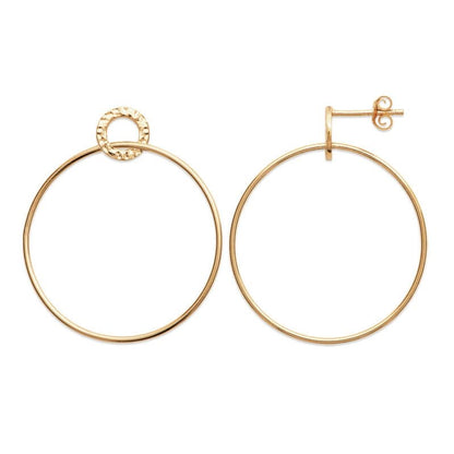 BOUCLES d'orilles  Plaqué or - PENDANTES