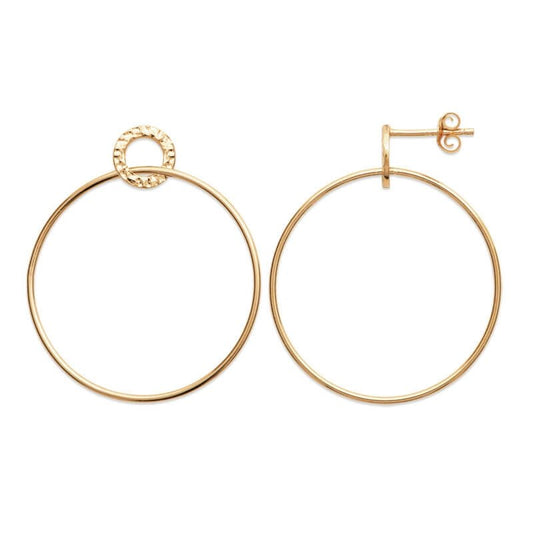 BOUCLES d'orilles  Plaqué or - PENDANTES