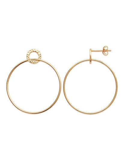 BOUCLES d'orilles  Plaqué or - PENDANTES