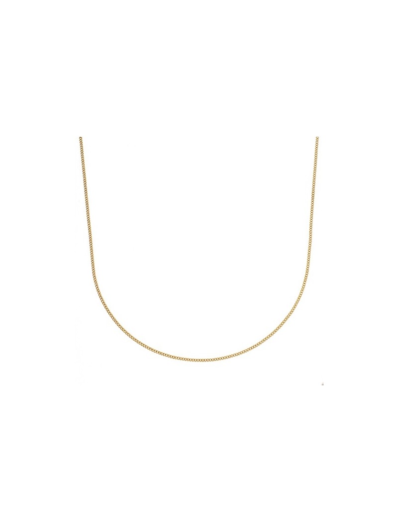 CHAINETTE Plaqué or - 38 - GOURMETTE