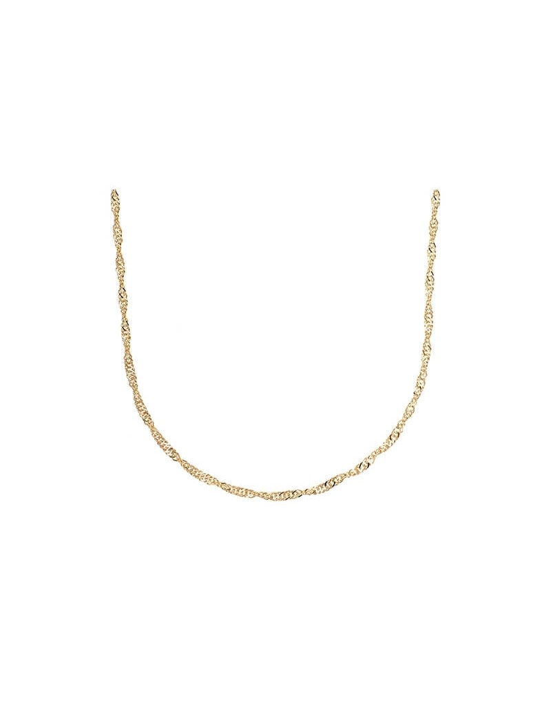 COLLIER Plaqué or - 45 - SINGAPOUR