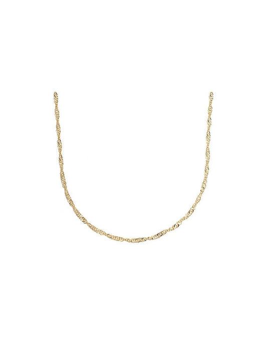 COLLIER Plaqué or - 45 - SINGAPOUR