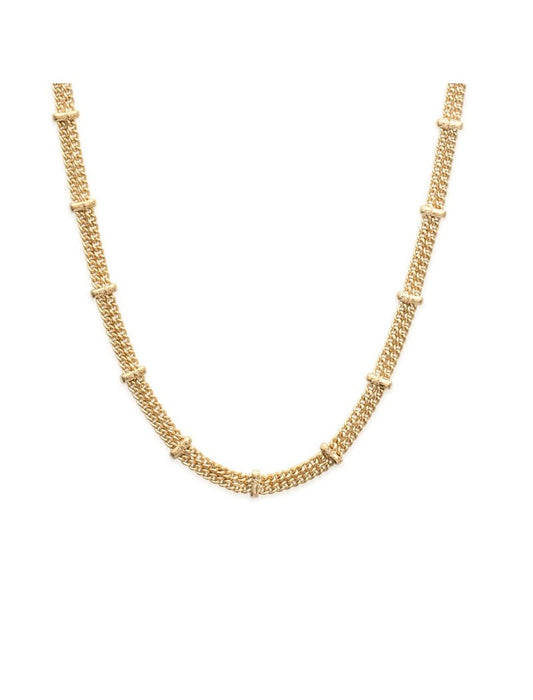 COLLIER Plaqué or - 45 CM